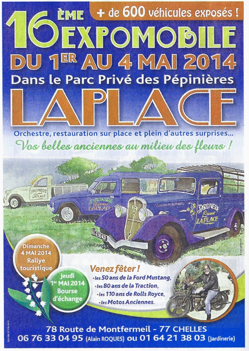 Exposition à la Jardinerie Laplace