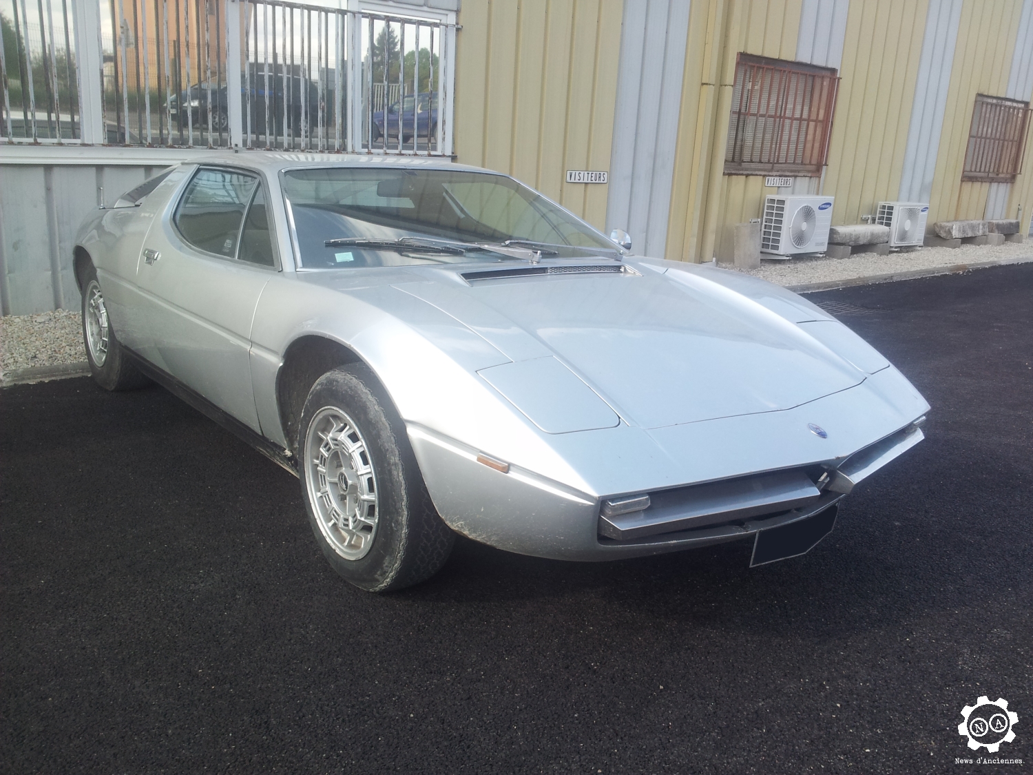 Vue dans la rue : Maserati Merak
