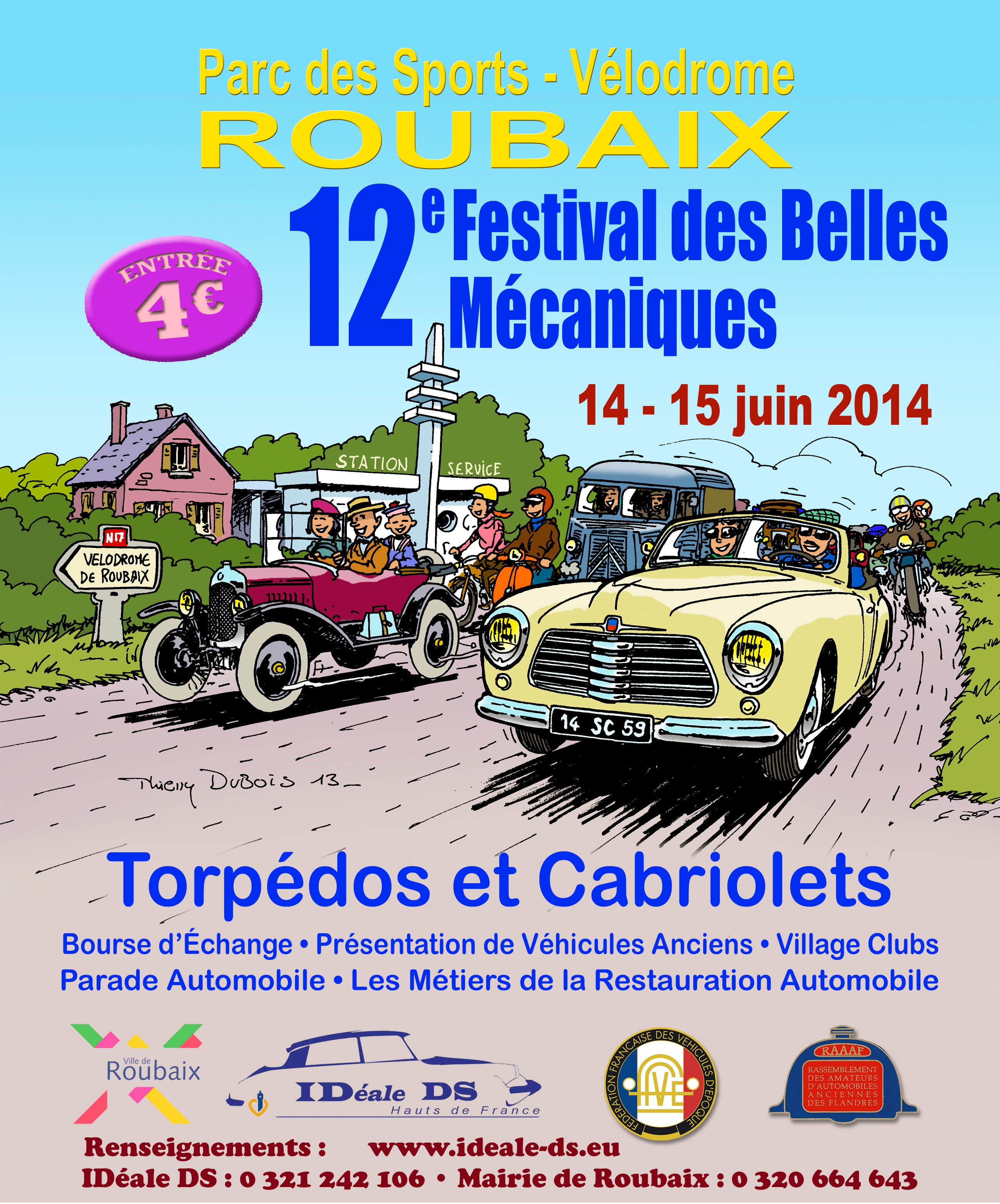 12e Festival des Belles Mécaniques de Roubaix