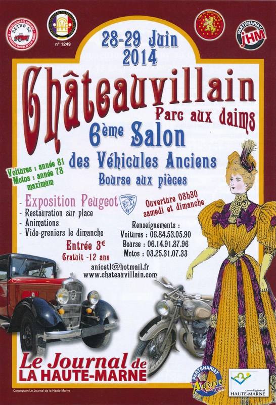 6e Salon du Véhicule Ancien de Châteauvillain