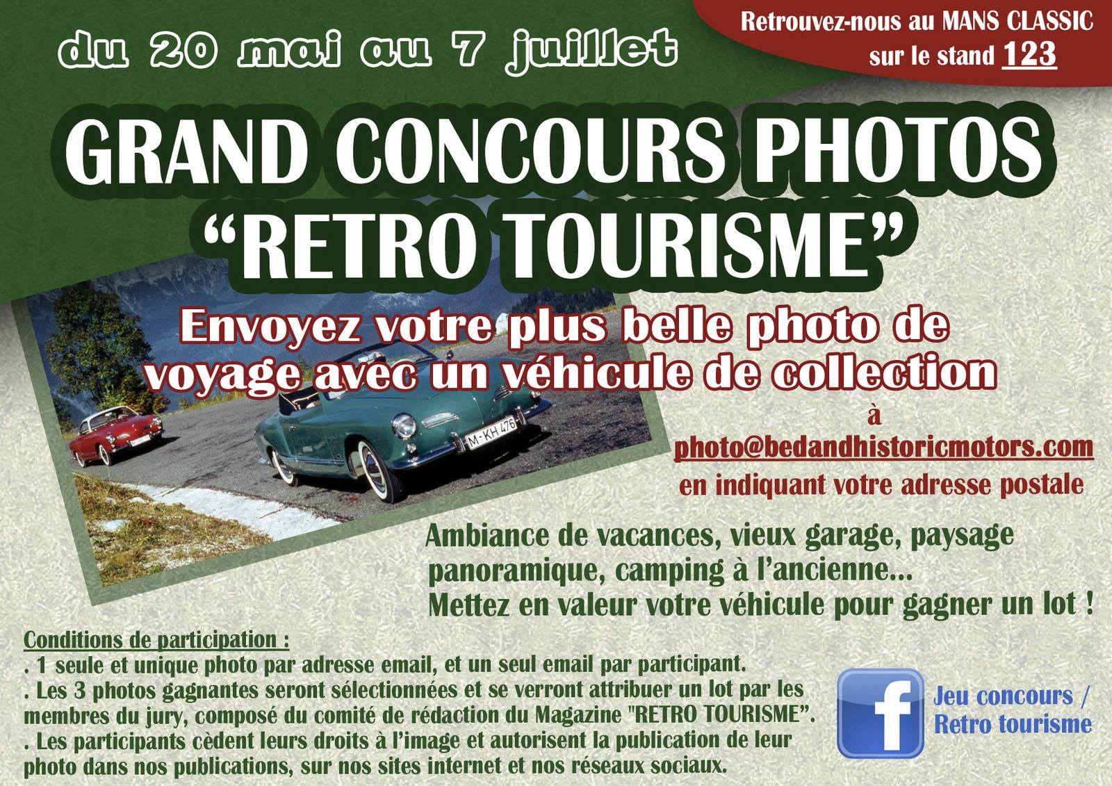 Jeu Concours Retrotourisme.