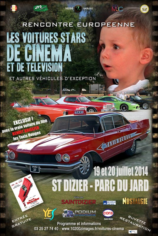 Rencontre Européenne des Voitures Stars de Cinéma