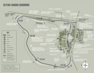 Goodwood Revival Map LRG-