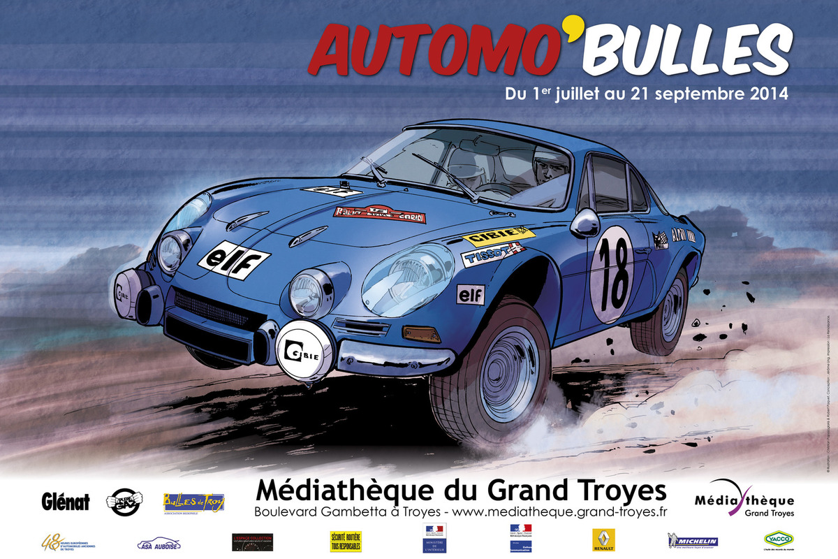 La course automobile à découvrir à travers la BD
