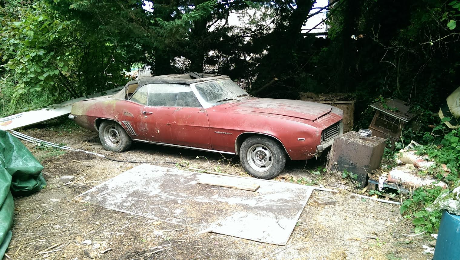 Sortie de Grange : Chevrolet Camaro Rallye Sport 1969
