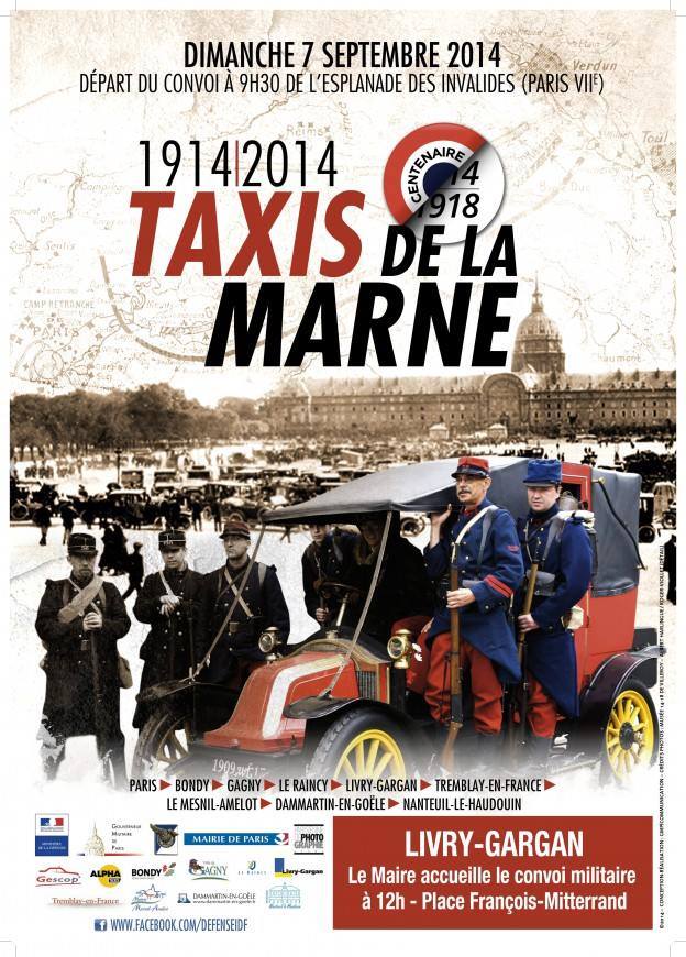 Défilé des Taxis de la Marne