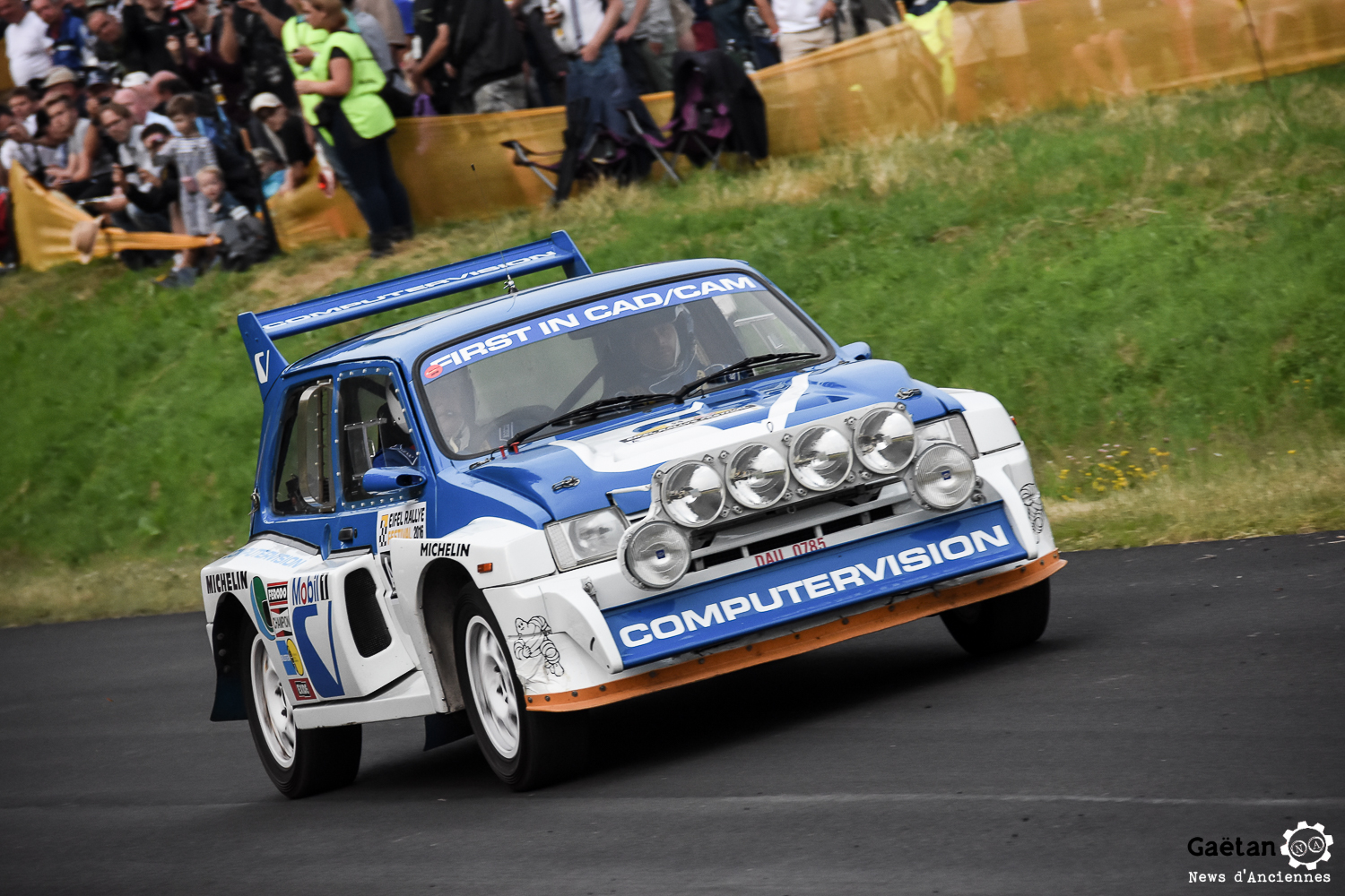 Groupe B, Anglaise et V6, la MG Metro 6R4 était à part !