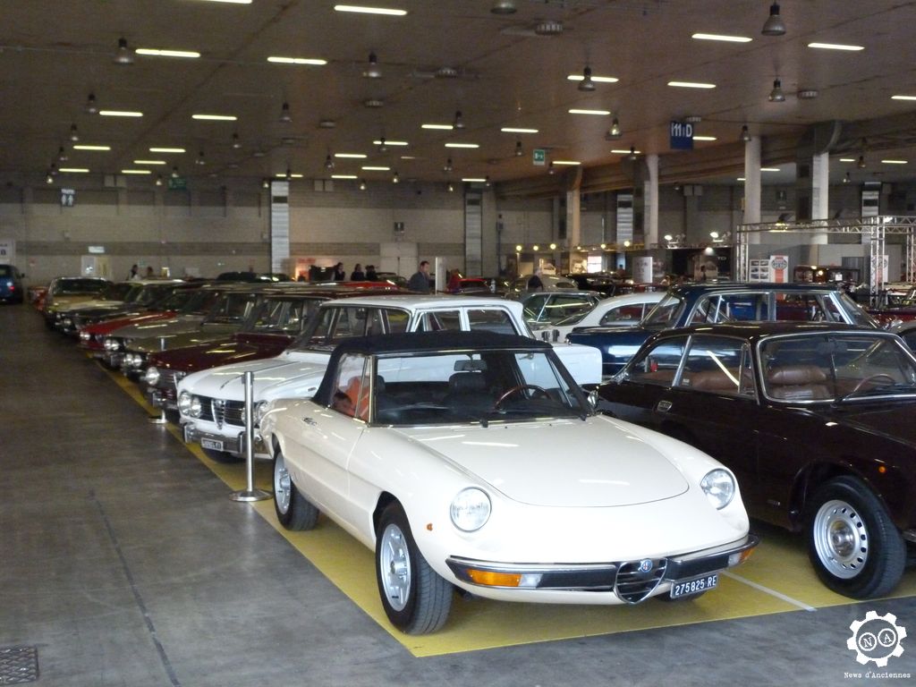 Auto e Moto d&rsquo;Epoca Padoue Live : Beaucoup de voitures à vendre