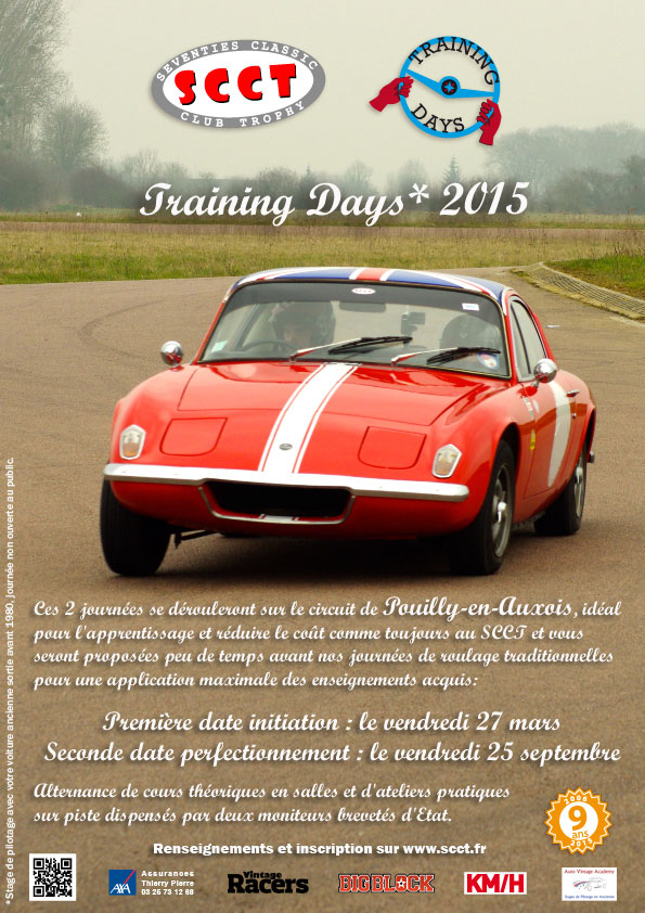 Mieux piloter son ancienne : les SCCT Training Days