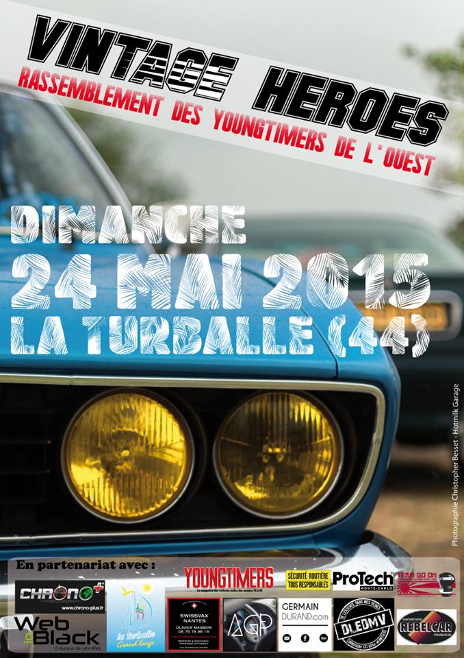 Vintage Heroes : le rendez-vous des Youngtimers de l&rsquo;Ouest
