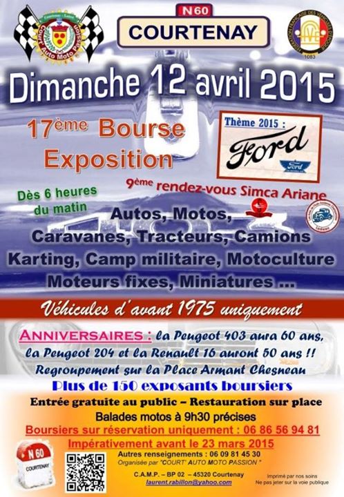 17e Bourse Expo à Courtenay