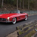 1961 mercedes benz 300 sl roadster resultat-