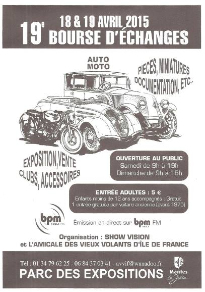 19e Bourse d&rsquo;échange de Mantes