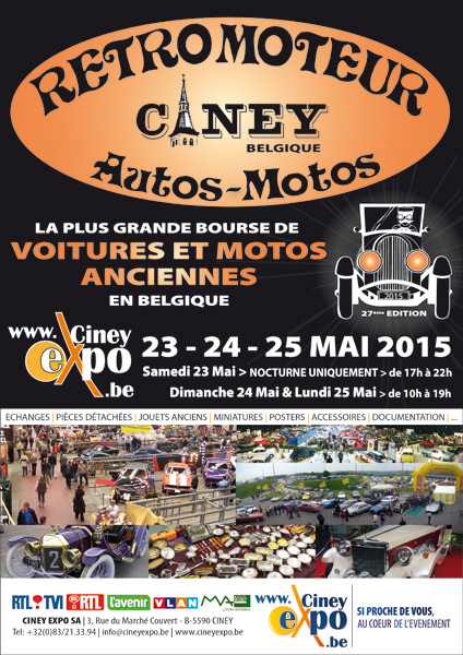 Retromoteur Ciney 2015