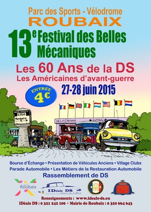 Festival des Belles Mécaniques de Roubaix 2015