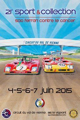 Sport et Collection, 500 Ferrari contre le cancer 2015