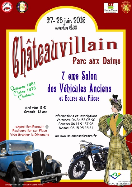 7e Salon du Véhicule Ancien de Châteauvillain