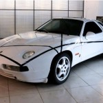 porsche 928 art car aguttes-