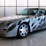 porsche 944 s art car aguttes-