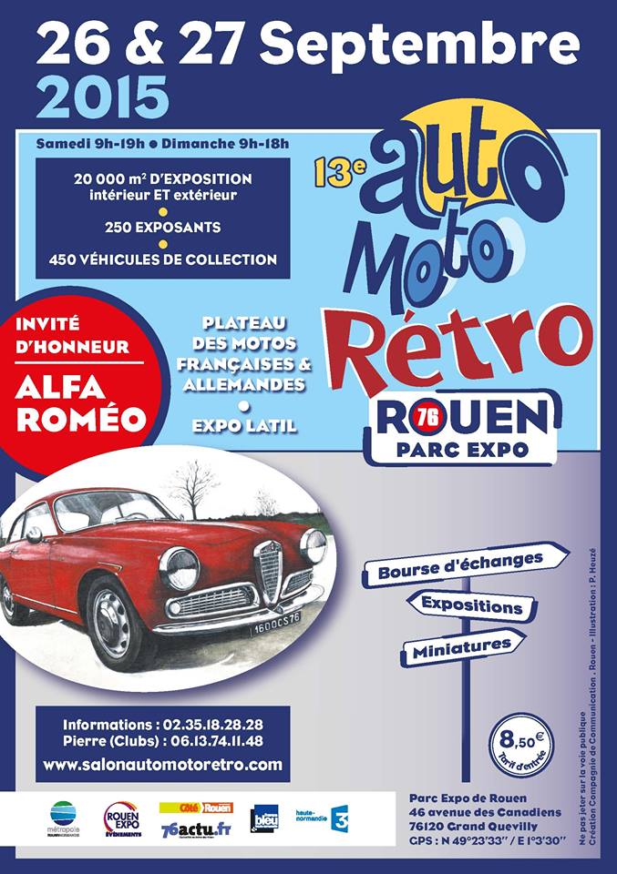 Auto Moto Retro Rouen 2015