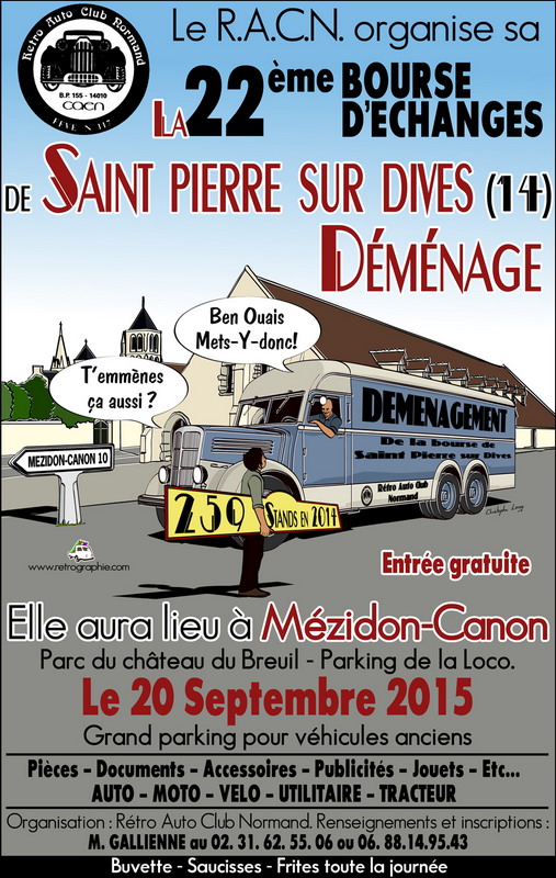 La bourse de St Pierre sur Dives déménage