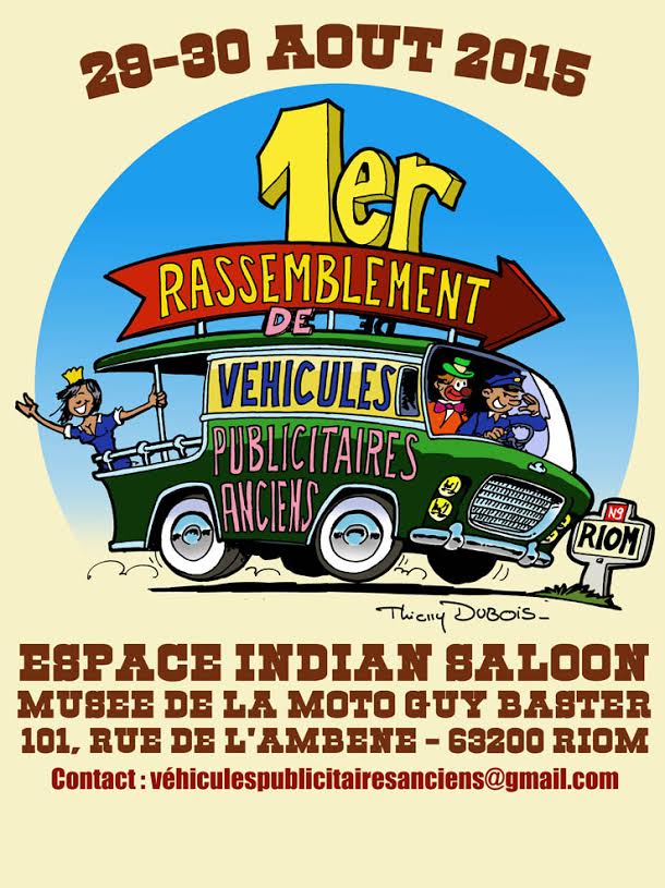 1er Rassemblement des véhicules publicitaires