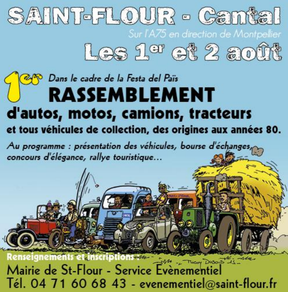 Rassemblement de la Festa del Pais de St Flour
