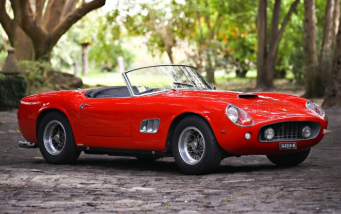 Gooding Co à Amelia Island Ferrari 250 GT SWB California Spider-