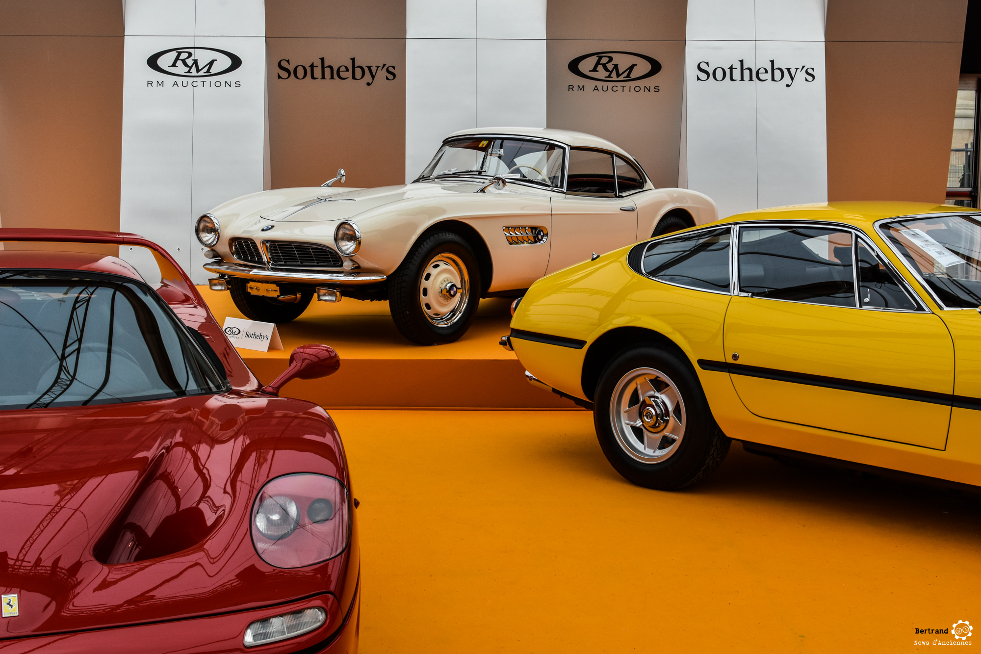 RM Auctions Sotheby&rsquo;s aux Invalides : exposition et résultats (MAJ)