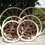 Roues en bois- voiture avant guerre