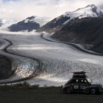 13 2010 canada glacier- Tour de France en Renault 4CV