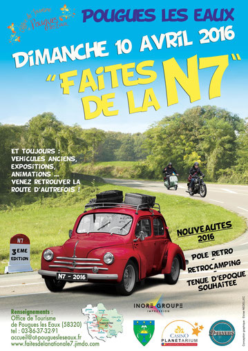 Faites de la N7 en Avril
