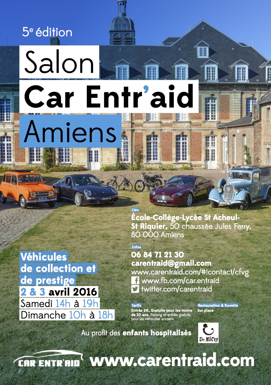 Salon Car&rsquo;Entraid 2016 à Amiens
