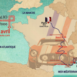 Tour Auto 2016 parcours global- Tour Auto 2016