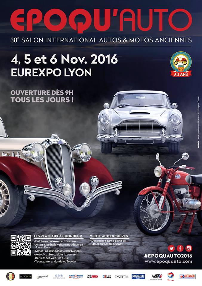 On a le programme d&rsquo;Epoqu&rsquo;Auto 2016