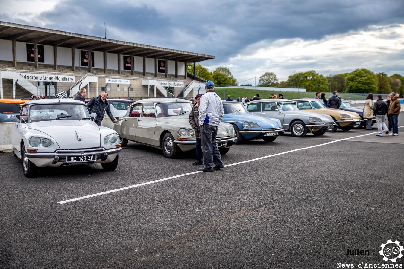 L&rsquo;afterwork DS à Montlhéry miné par la météo