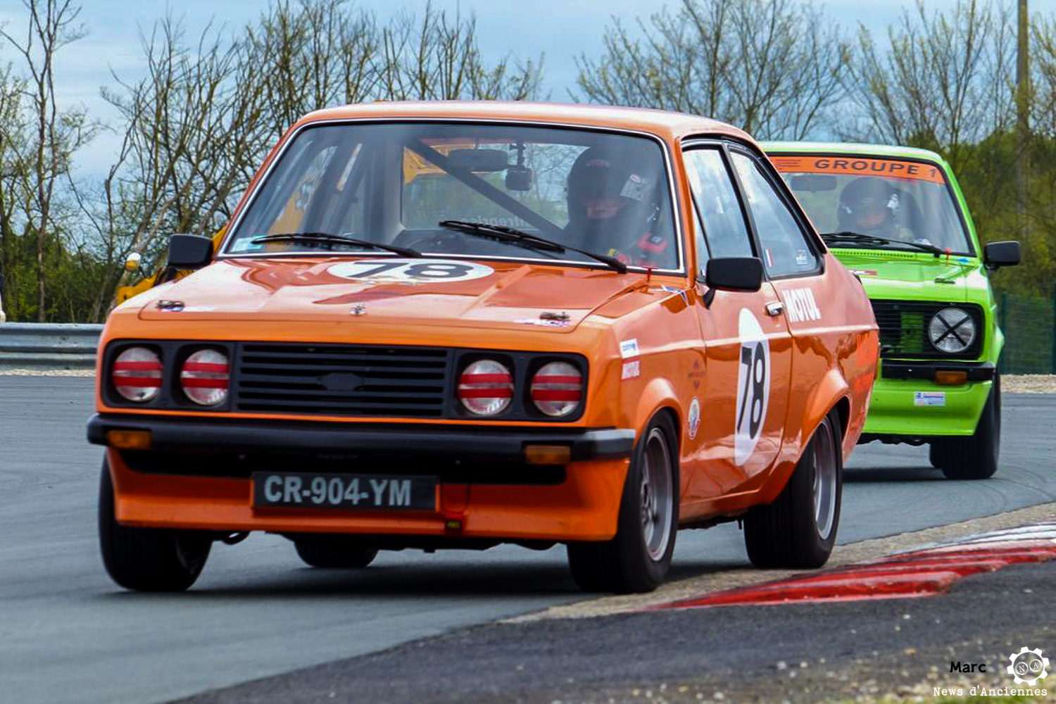 Piste humide pour l&rsquo;Historic Tour au Val de Vienne