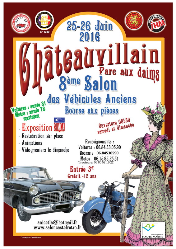 8e Salon Castel Retro à Châteauvillain