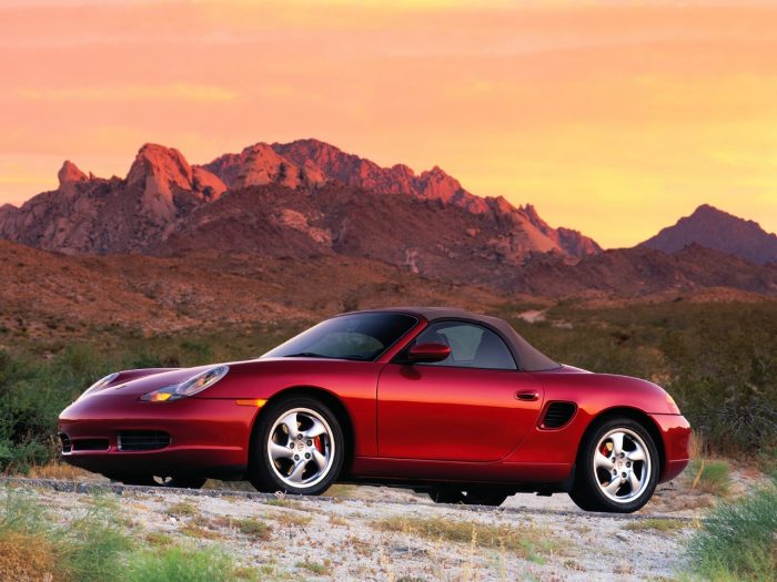 2000 porsche boxster 2.7 marroon 0- Youngtimers