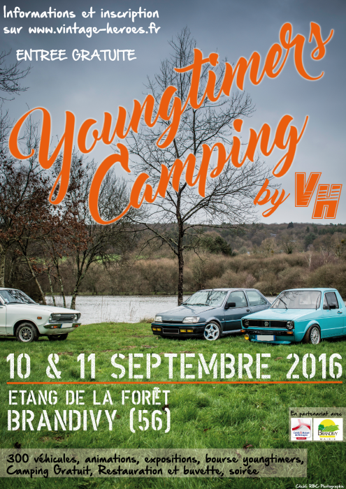 Youngtimers Camping, le nouveau rendez-vous Young de l&rsquo;ouest