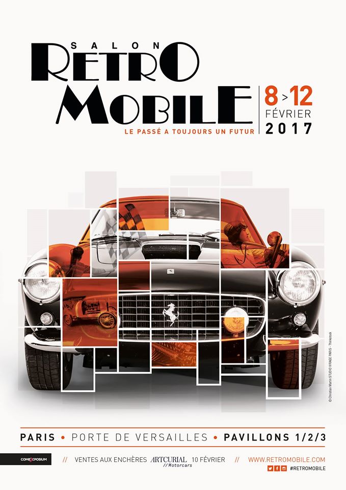 L&rsquo;affiche de Retromobile 2017 cache une info sympathique