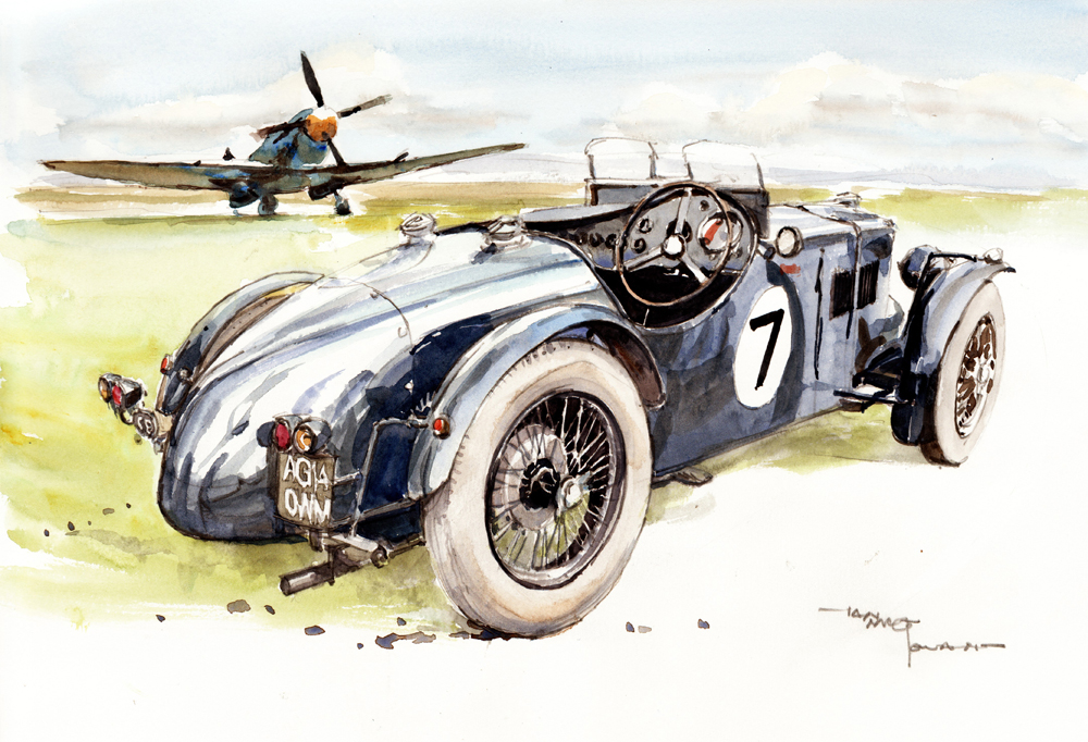 Autos, Avions, Portraits, le Superbe Travail de Ian McGowan