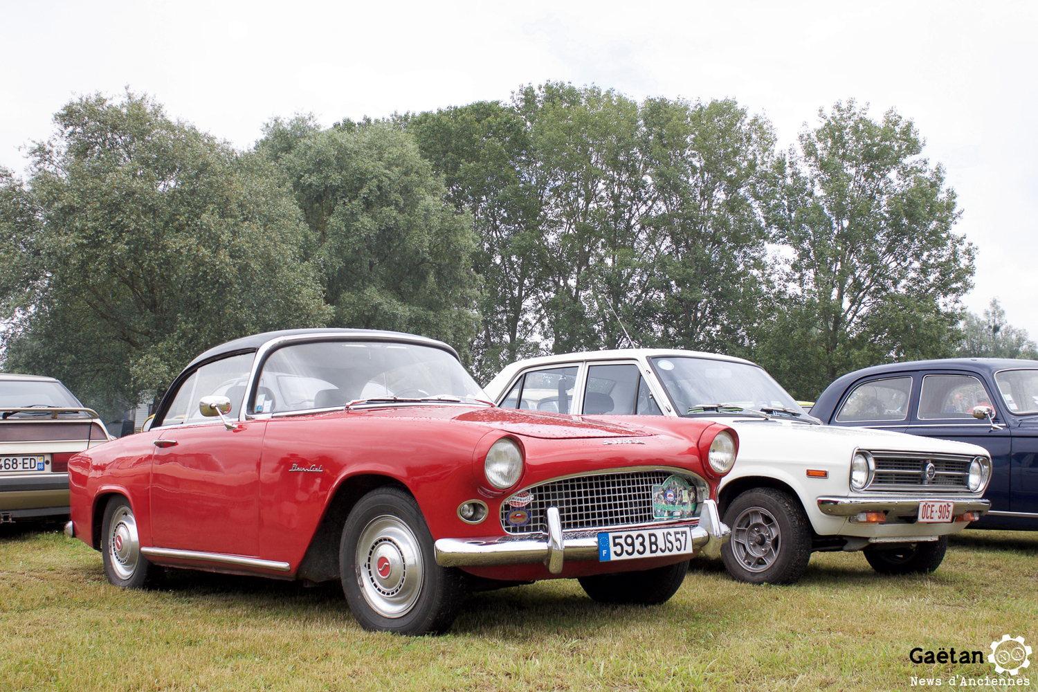 Retro Meuse Auto au Lac de Madine : ouh la gadoue !