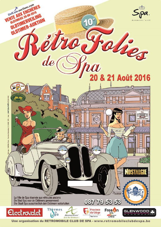 Rétro Folies de Spa, il n&rsquo;y a pas que le circuit pour les anciennes !