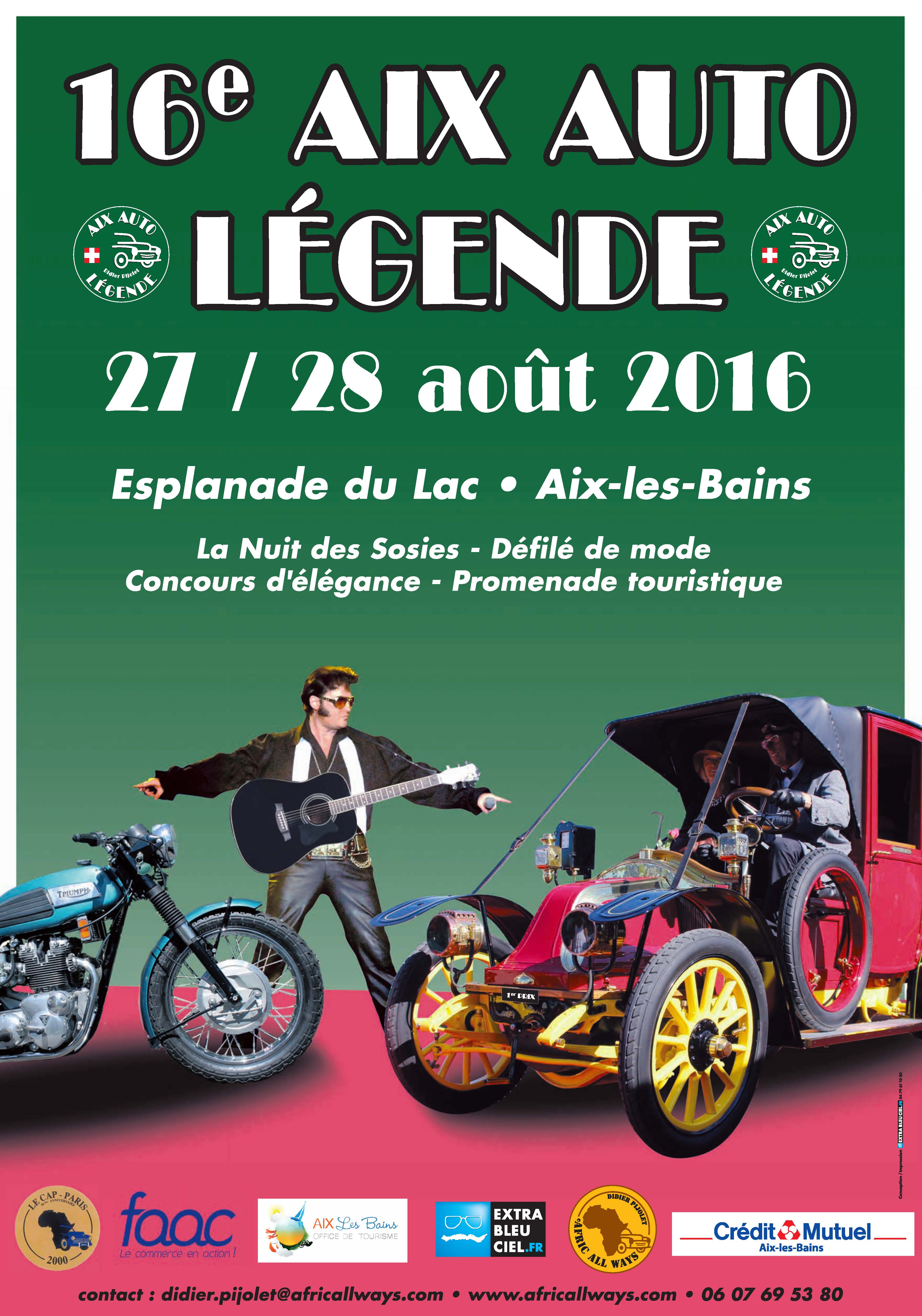 Aix Auto Légende 2016, toujours du lourd au programme