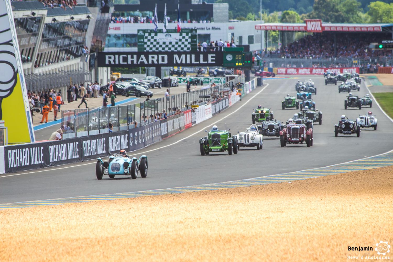 Résultat du plateau 1 du Mans Classic, Talbot devant