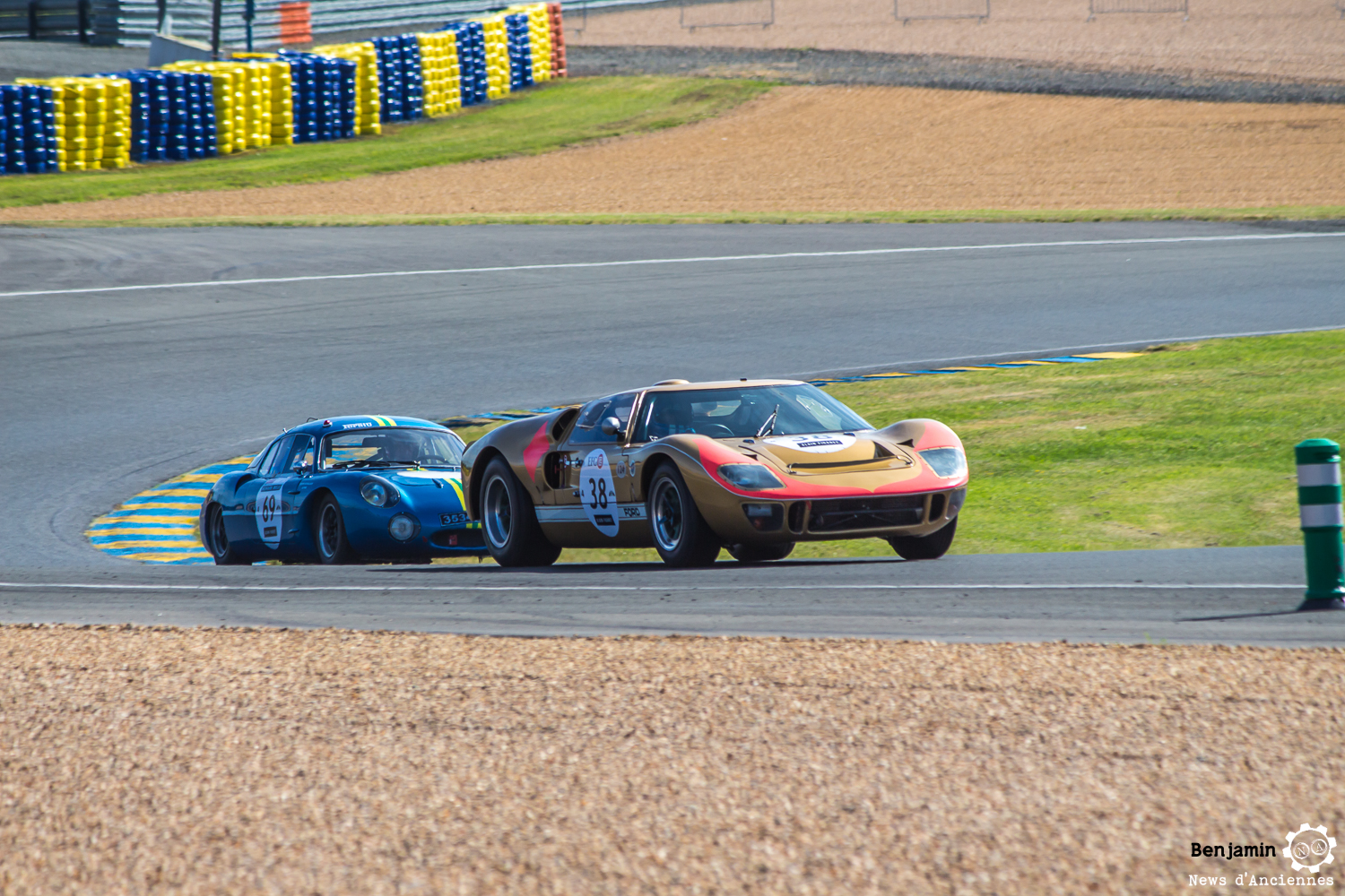 Le plateau 4 du Mans Classic, les Ford GT40 dominent