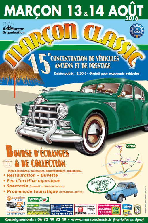 Marçon Classic 2016, on voit grand pour la 15e