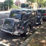 Vue dans la rue Citroën Traction 2-