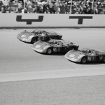 24h de Daytona 1968 Alfa Romeo T33 a la parade Karl Ludvigsen- Vic Elford